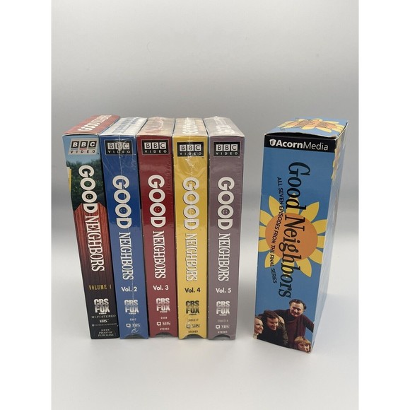 BBC Good Neighbors/The Good Life VHS LOT New Rare - Picture 1 of 8